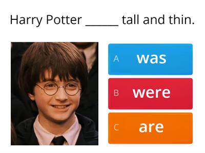 Harry Potter was/were
