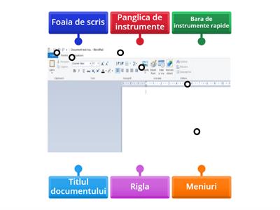 Aplicația de sistem pentru editare text WORDPAD
