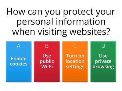 Protecting privacy edsq