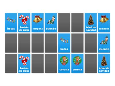 La Navidad (Memory game)