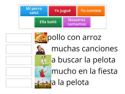 Verbos en pretérito- About courses (Spanish)