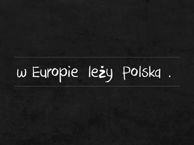 Polska - nasza ojczyzna.