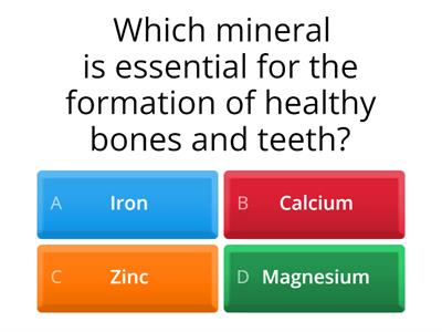 Minerals and its Deficieny