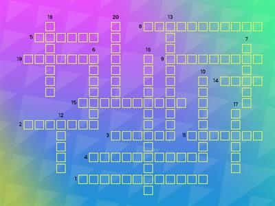 perfecting Vocabulary p.12-definitions:crossword