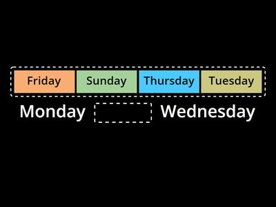 Days of the week