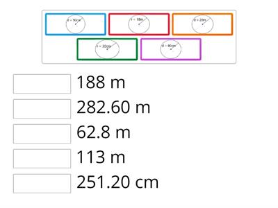 Find the circumference: