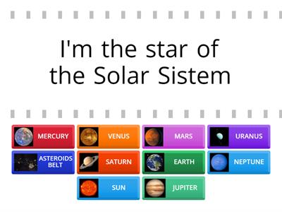 Gioco interattivo sul Sistema Solare