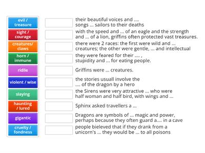 mythical creatures