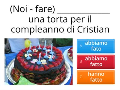 Passato prossimo - Frasi