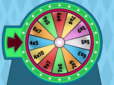 Ruleta de multiplicaciones