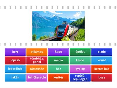 Basic Hungarian vocabulary 3 - Magyar alapszókincs 3.