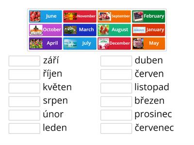 Months of the year - Teaching resources