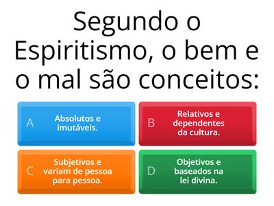 O Bem e o Mal segundo o Espiritismo