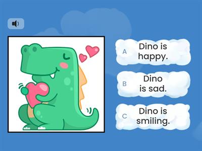 Happy Dino - Reading - Homework
