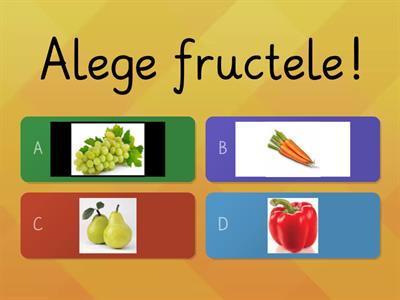 Fructe si legume 