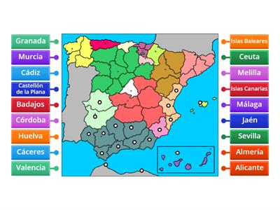 Provincias de España 3 de 3
