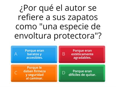 9. Carta a un zapatero que compuso mal un par de zapatos