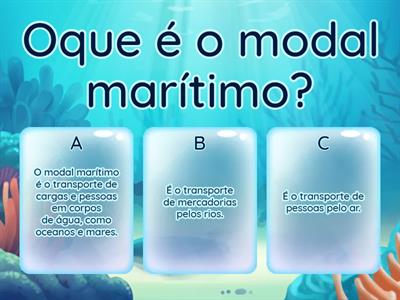 Questionário modal marítimo 