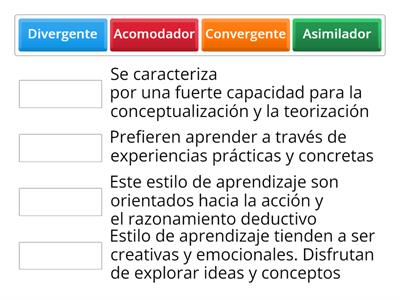 Descubre tu estilo de aprendizaje 