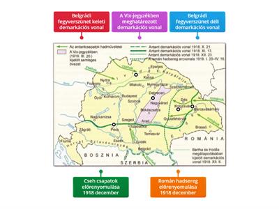 Magyarország területi változásaia Belgrádi fegyverszünettől a Vix jegyzékig
