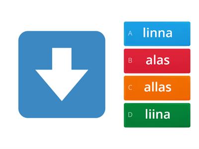 AIUS NEOL sanat monivalinta kuva-sanat