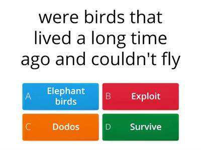 Endangered Animals Quiz