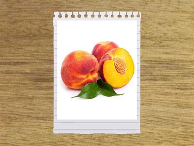 Flashcards: фрукты и овощи