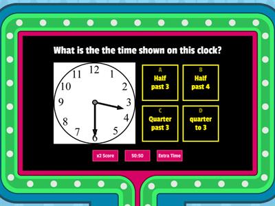 REVISION 4th Class Time Maths Stations 