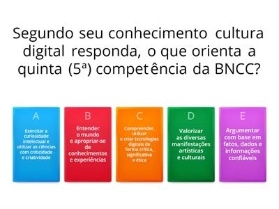 COMPETÊNCIAS GERAIS DA BNCC