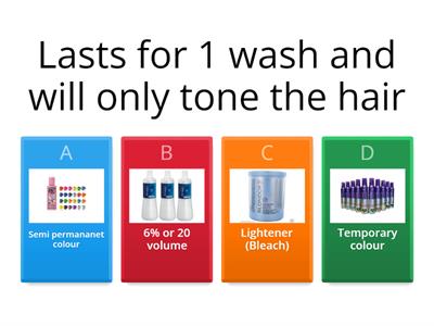  Colour products and Hydrogen Peroxides 