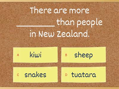 NZ Quiz 2