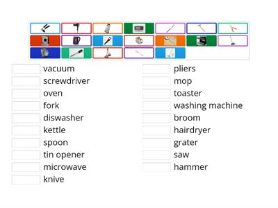 Vocabulary unit 6 Tools and machines