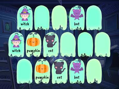 Halloween Memory Little Minds Active English