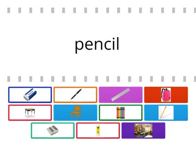 pencil case, classroom 1 