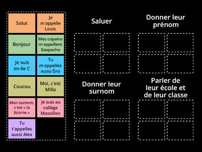 Bonjour - Vidéo A1.1