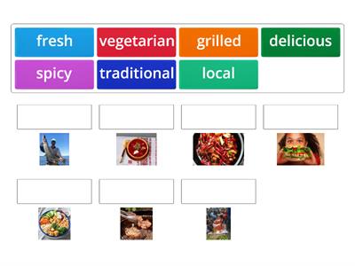 Food adjectives Focus 1 unit 2