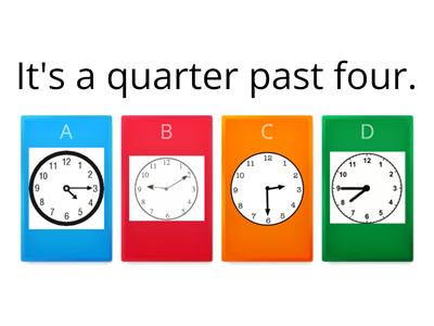 Choose the Correct Clock