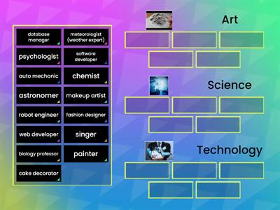 Art, Science, or Technology jobs