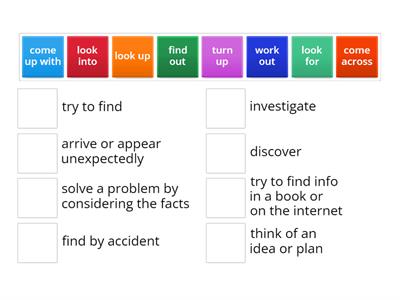 gateway B1 unit 2 - phrasal verbs