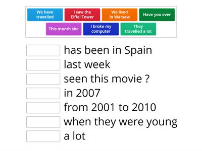 PAST SIMPLE / Present Perfect