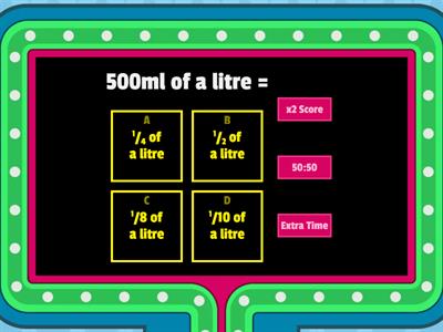 Fractions & Capacity