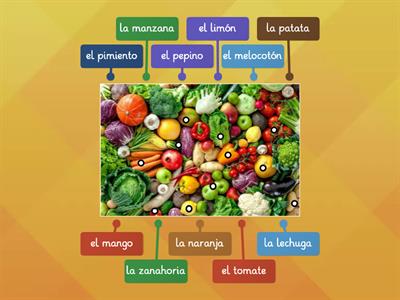 Frutas y verduras