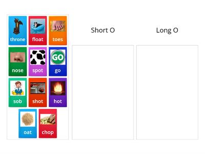 Long O and Short O Sort