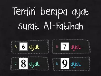 QS. AL-FATIHAH