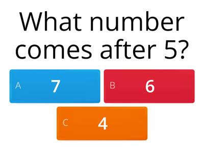 Quiz: Quel nombre vient après ________________ ?