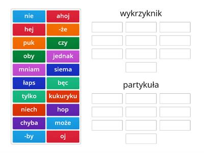 Wykrzyknik Partykuła - Materiały Dydaktyczne