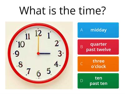 what is the time? updated