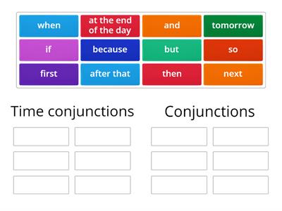 Time Conjunction Sorting