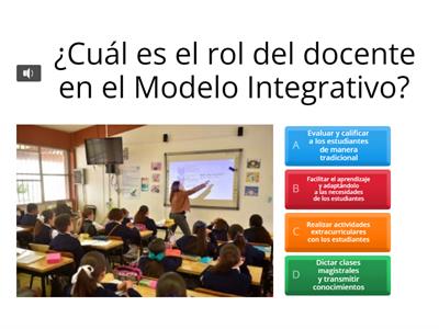  Estrategia docente: Modelo Integrativo