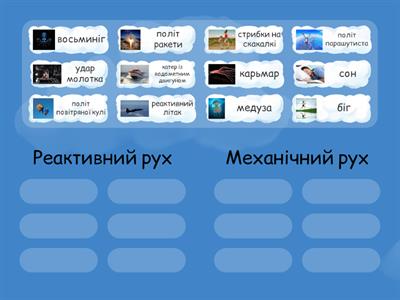 Рух у природі і техніці. Реактивний рух. Періодичність. Циклічність.